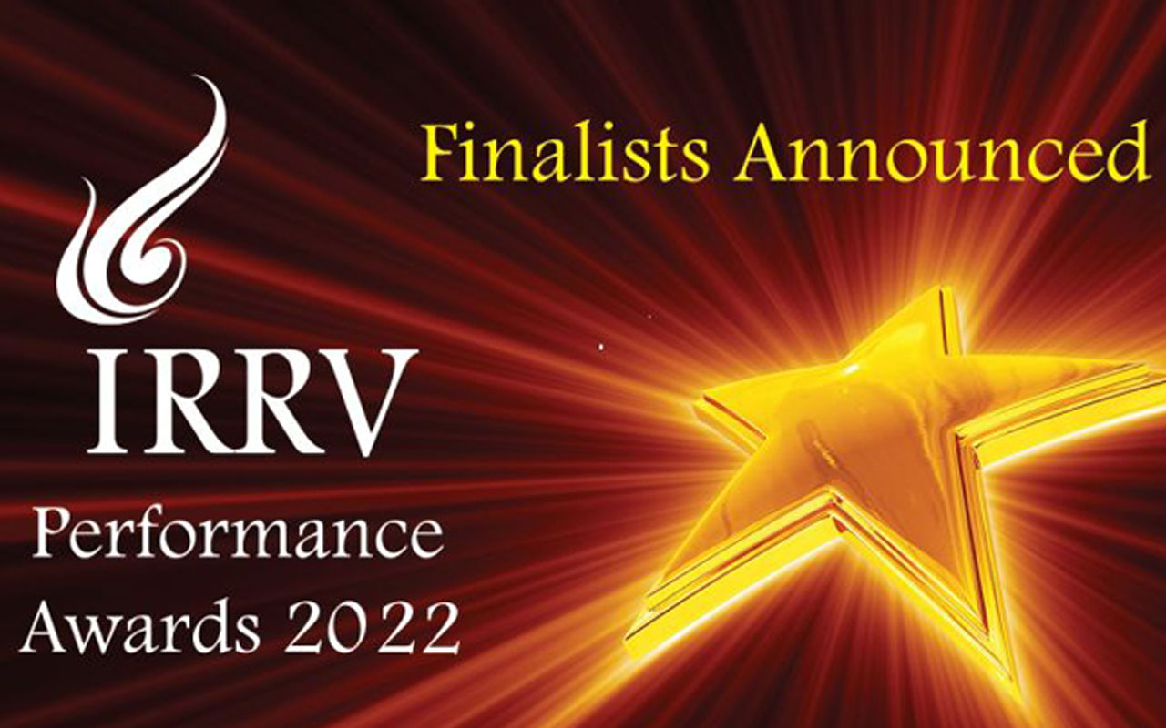 Three Category IRRV Finalists